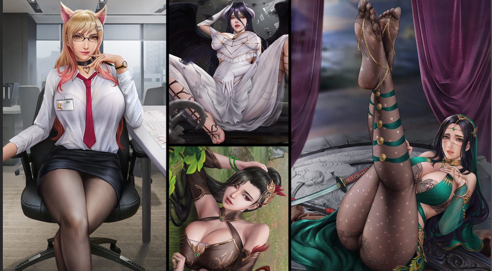 P站精选古风画师@Goatwillow_系列原画奖励大合集