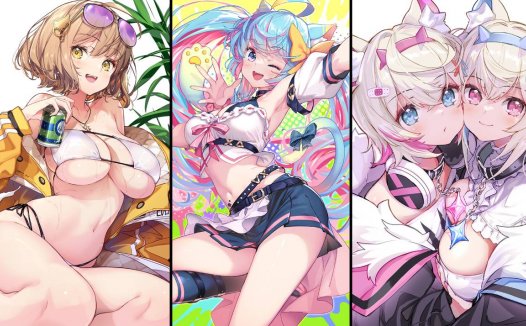 P站精选二次元画师Hong_系列原画奖励作品集