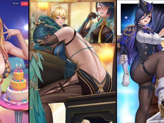 P站精选热门画师Alexanderdinh_Patreon系列原画奖励大合集